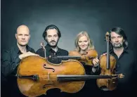  ??  ?? Das ARTEMIS QUARTETT startet seinen neuen Kammermusi­k-Zyklus