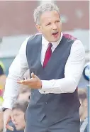  ?? ANSA ?? Sinisa Mihajlovic, 46 anni, tecnico del Milan