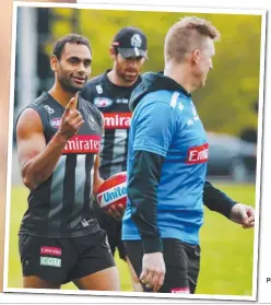  ?? Picture: COLLEEN PETCH ?? Travis Varcoe says Nathan Buckley is an inspiratio­n in how he copes.