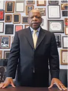  ?? SUSAN WALSH/ASSOCIATED PRESS ?? U.S. Rep. John Lewis, D-Ga., In his office on Capitol Hill in Washington. Lewis died on Friday at age 80.