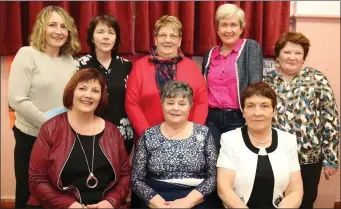  ??  ?? ABOVE: Some of the organisers who made it all happen at the Friends of the Children of Chernobyl Fashion Show. Included are Martina Drew, Betty Casey, Mairead Hickey, Mary McAuliffe, Margaret Murphy, Phil Cronin, Joan Cronin and Eileen Hickey.