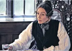  ??  ?? Breaking with convention: Suranne Jones as Anne Lister in new drama Gentleman Jack