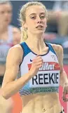  ??  ?? Jemma Reekie ran the second quickest outdoor 800m of the year in Trieste.