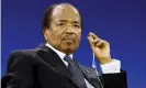  ??  ?? Cameroon’s president, Paul Biya. Photograph: Charles Platiau/Reuters