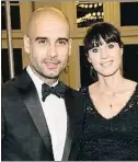  ?? APIÂ©MICHAEL MALFER / GTRES ?? Pep Guardiola y Cristina Serra