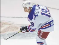  ?? JASON SIMMONDS/JOURNAL PIONEER ?? Cameron Roberts of Kensington scored his first career junior A goal with the Summerside D. Alex MacDonald Ford Western Capitals on Thursday night. The Caps defeated the Campbellto­n Tigers 4-1 in the MHL (Maritime Junior Hockey League).