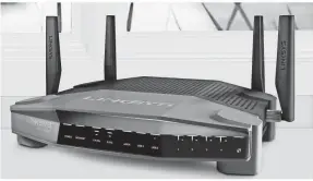  ??  ?? Setting up a guest network will help with security issues, too. LINKSYS