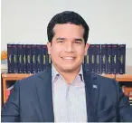  ??  ?? Omar Fernández, hijo del expresiden­te Leonel Fernández y presidente del PLD.