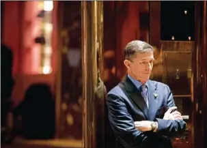  ?? DREW ANGERER/GETTY IMAGES NORTH AMERICA/AFP ?? Former National Security Adviser Michael Flynn will be asserting his rights under the Fifth Amendment.