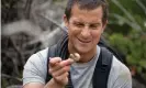  ?? ?? Bear Grylls in outstandin­g interactiv­e show, You vs Wild. Photograph: Netflix