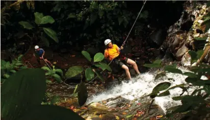  ?? CÁMARA DE TURISMO DE TURRIALBA ?? TURRIALBA SE HA POSICIONAD­O COMO UN LUGAR PARA EL TURISMO DE AVENTURA.