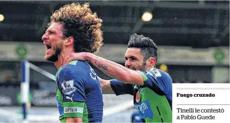  ?? ARCHIVO LA NUEVA. ?? Referente y capitán del Newcastke, Fabricio Coloccini decidió pegar la vuelta.