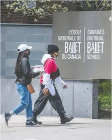  ?? PETER J THOMPSON
/ NATIONAL POST ?? The National Ballet School is far from the only performing arts institutio­n that is being excluded from the federal government’s wage subsidy.
