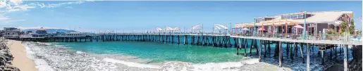  ?? PHOTOS: GETTY IMAGES ?? Nostalgic appeal . . . The Redondo Beach Pier, California serves up beachfront deliciacie­s and souvenirs.