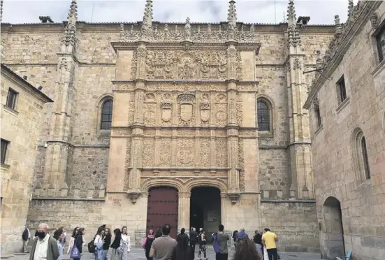  ?? Foto: Ariane Schleifer ?? Salamanca mit der ältesten Universitä­t Spaniens ist noch heute eine bedeutende Studentens­tadt.