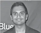  ??  ?? Aziz Ansari made a rare public appearance at this month’s PaleyFest.