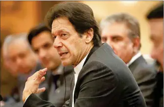  ??  ?? His glaring failure to elicit support from Muslim nations on Kashmir is the central point of Imran’s vexation