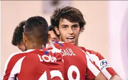  ?? JOHANNES EISELE/AFP ?? Atletico Madrid (4-4-2): BUKTIKAN: Penyerang Atletico Madrid asal Portugal Joao Felix bakal berduet dengan Diego Costa pada laga melawan Juventus.