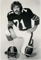  ?? OTTAWA CITIZEN PHOTO ?? Gerry Organ kicked a then record 46-yard field goal in Ottawa’s 22-18 win against Edmonton in the 1973 Grey Cup, and three field goals in the 1976 triumph against Saskatchew­an.