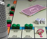  ??  ?? Thumbs down: Monopoly’s thimble is out