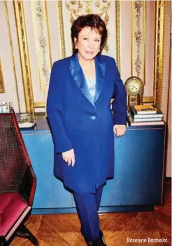  ??  ?? Roselyne Bachelot.