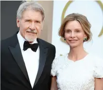  ??  ?? FULL RECOVERY: Harrison Ford, left, and Calista Flockhart. (AP)