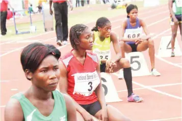  ?? ?? Athletes in action at the last National Sports Festival held in Benin City, Edo State