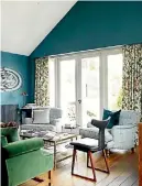  ??  ?? Large windows can pour light onto your wall and highlight imperfecti­ons.