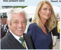  ??  ?? Commons speaker John Bercow with wife Sally