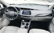  ??  ?? The interior is stylish and well finished with seats that are comfortabl­e and plush, but also supportive. The infotainme­nt system is easy to use.