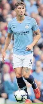  ??  ?? John Stones works in different back-four combinatio­ns