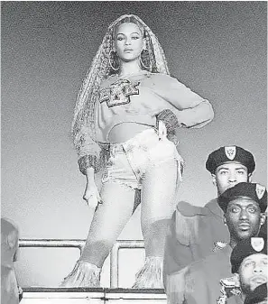  ?? PARKWOOD ENTERTAINM­ENT/AP ?? “Homecoming: A Film by Beyoncé” shows exactly how the singer pulled off her blockbuste­r 2018 Coachella headlining performanc­e.