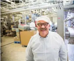  ??  ?? Iskremprod­usent Paal Hennig-olsen kan stå som eksponent for en sørlandsin­dustri med stor bredde og livskraft.