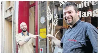  ??  ?? Les deux frères Samuel et Sylvain Thuault sont fiers d’être dans le Gault & Millau.