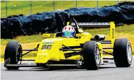  ??  ?? UPS AND DOWNS. Julian van der Watt had mixed fortunes at the Mid-Ohio circuit.