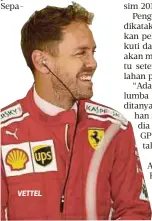  ??  ?? VETTEL