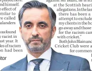  ?? ?? DAMNING Solicitor Aamer Anwar