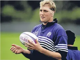  ??  ?? Doddie Weir, a Scottish internatio­nal rugby star in the 1990s, has created a new foundation after being diagnosed with MND this summer