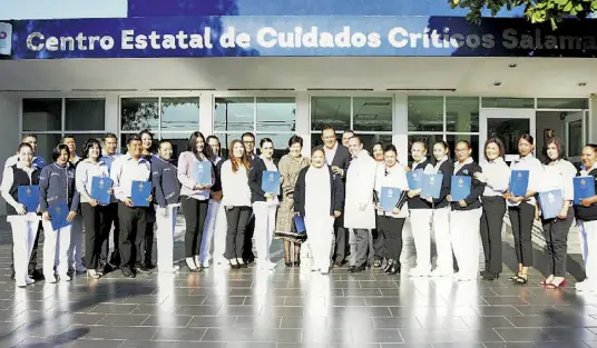  ?? Fotos: José Almanza ?? En el lugar el Secretario de Salud, Daniel Díaz Martínez, felicitó a todo el personal por su compromiso con la mejora continúa en la atención del paciente. /