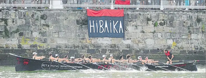  ?? FOTO: JUAN ECHEVERRIA ?? De estreno Hibaika se estrena en la ARC-1 tras lograr el ascenso en el playoff de la temporada pasada