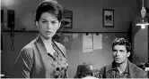  ??  ?? L’esordio
Nino Castelnuov­o con Claudia Cardinale nel suo esordio al cinema: «Un maledetto imbroglio» (1959) di Germi