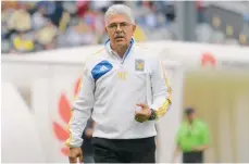  ??  ?? Ricardo ‘Tuca’ Ferretti no ha firmado su extensión de contrato para mantenerse como técnico de Tigres.