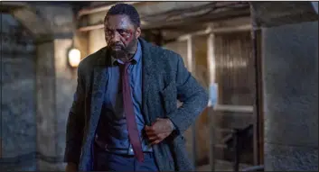  ?? JOHN WILSON — NETFLIX ?? Idris Elba as John Luther in “Luther: The Fallen Sun.”