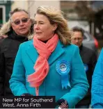  ?? ?? New MP for Southend West, Anna Firth