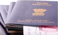  ?? - File photo ?? GOOD MOVE: Police in some states in India are already using Crime and Criminal Tracking Network and Systems Project for passport credential­s.