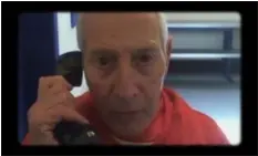  ?? WARNER MEDIA ?? An image of Robert Durst in jail, as seen in “The Jinx — Part Two.”