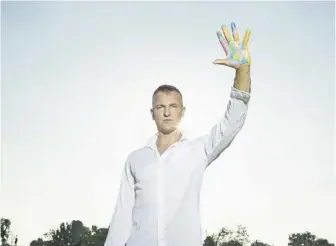  ?? ?? Joe Sumner joins his father Sting for a gig at the Piece Hall