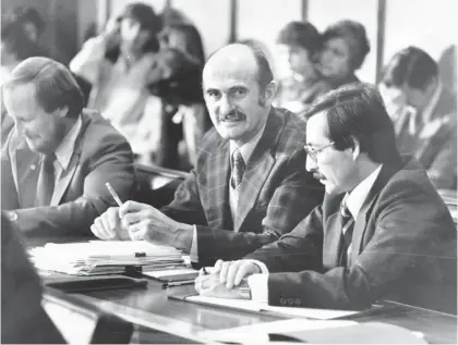  ?? Photo / File ?? Ron Chippendal­e attends the DC10 Commission.