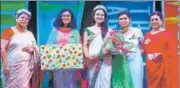  ?? SOURCED ?? (From left) Cambridge School, Indirapura­m organised an Inter-school Music, Dance and Theatre Fest - Aura 2019; Ramesh Pokhriyal, minister of human resources and developmen­t, felicitate­d the Principal of DAV Public School, Sahibabad V.K. Chopra.