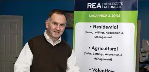  ??  ?? Roger McCarrick of Roger McCarrick Auctioneer­s.